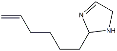 2-(5-Hexenyl)-3-imidazoline Struktur