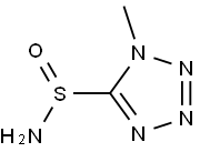 N-(1-Methyl-1H-tetrazol-5-yl)sulfinylamine Struktur