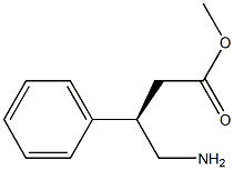 (R)-4-Amino-3-phenylbutanoic acid methyl ester Struktur