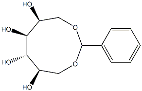 1-O,6-O-Benzylidene-L-glucitol Struktur