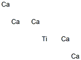 Titanium pentacalcium Struktur