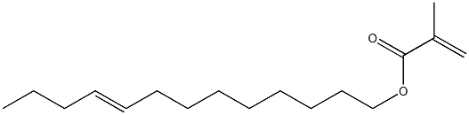 Methacrylic acid (9-tridecenyl) ester Struktur