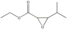 3-Isopropyloxirane-2-carboxylic acid ethyl ester Struktur