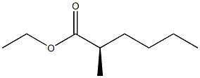 [R,(-)]-2-Methylhexanoic acid ethyl ester Struktur