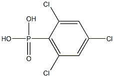 2,4,6-Trichlorophenylphosphonic acid Struktur