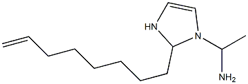 1-(1-Aminoethyl)-2-(7-octenyl)-4-imidazoline Struktur