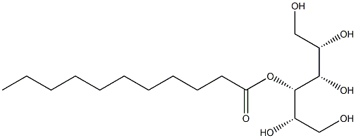 L-Mannitol 4-undecanoate Struktur