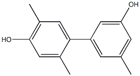 2',5,5'-Trimethyl-1,1'-biphenyl-3,4'-diol Struktur