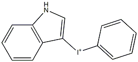 (1H-Indol-3-yl)phenyliodonium Struktur