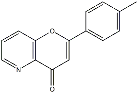 4'-Methyl-5-azaflavone Struktur