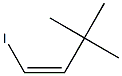 (Z)-1-Iodo-3,3-dimethyl-1-butene Struktur