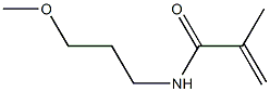 N-(3-Methoxypropyl)methacrylamide Struktur