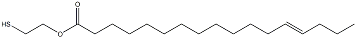 13-Heptadecenoic acid 2-mercaptoethyl ester Struktur