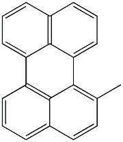 1-Methylperylene Struktur