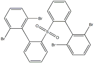 2,6-Dibromophenylphenyl sulfone Struktur