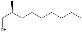 [S,(-)]-2-Methyl-1-nonanol Struktur