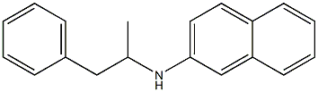 N-[1-Methyl-2-phenylethyl]-2-naphtylamine Struktur