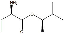 (R)-2-Aminobutanoic acid (R)-1,2-dimethylpropyl ester Struktur