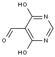 4,6-Dihydroxypyrimidine-5-carbaldehyde Struktur