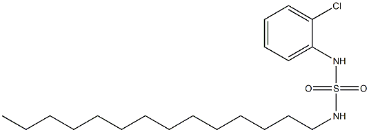 2-Chloro(N-tetradecylsulfamoyl)aniline Struktur