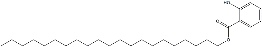 2-Hydroxybenzoic acid henicosyl ester Struktur