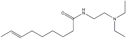 N-[2-(Diethylamino)ethyl]-7-nonenamide Struktur