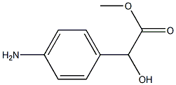 (+)-p-Amino-L-mandelic acid methyl ester Struktur