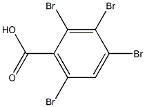 2,3,4,6-Tetrabromobenzoic acid Struktur