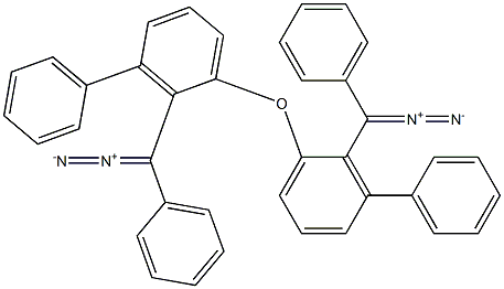 2-(Diazophenylmethyl)phenylphenyl ether Struktur