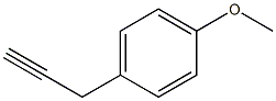 4-Propargylanisole Struktur