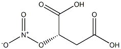 [S,(-)]-2-(Nitrooxy)succinic acid Struktur