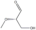 [S,(-)]-3-Hydroxy-2-methoxypropanal Struktur