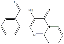 N-(4-Oxo-4H-pyrido[1,2-a]pyrimidine-3-yl)benzamide Struktur