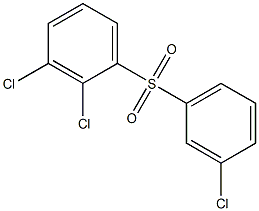 2,3-Dichlorophenyl 3-chlorophenyl sulfone Struktur