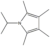 2,3,4,5-Tetramethyl-1-isopropyl-1H-pyrrole Struktur