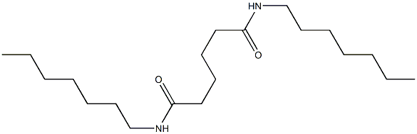 N,N'-Diheptyladipamide Struktur