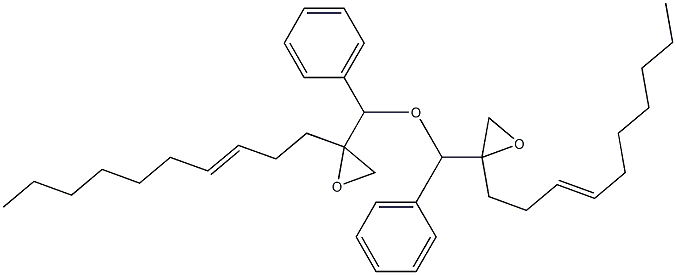 2-(3-Decenyl)phenylglycidyl ether Struktur