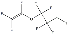 1,1,2,2-Tetrafluoro-3-iodo-1-(1,2,2-trifluorovinyloxy)propane Struktur