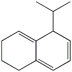 1,2,3,5-Tetrahydro-5-isopropylnaphthalene Struktur