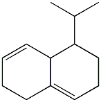 1,2,4a,5,6,7-Hexahydro-5-isopropylnaphthalene Struktur