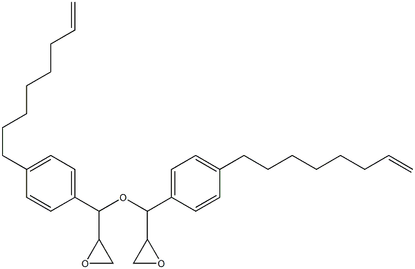 4-(7-Octenyl)phenylglycidyl ether Struktur