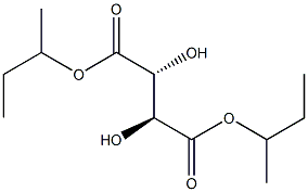 meso-Tartaric acid di-sec-butyl ester Struktur