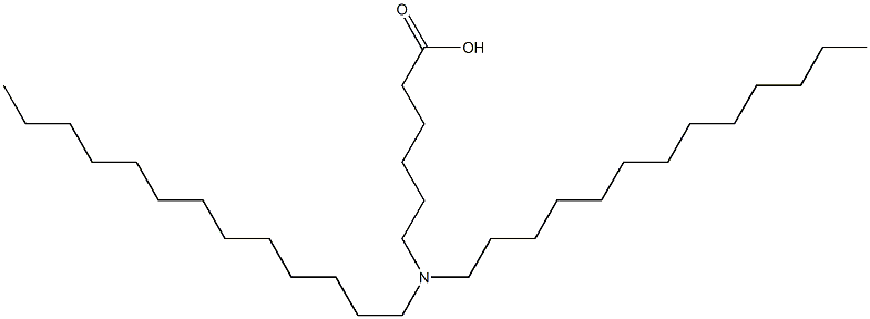 6-(Ditridecylamino)hexanoic acid Struktur