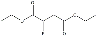 Fluorosuccinic acid diethyl ester Struktur