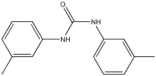 1,3-Di(3-methylphenyl)urea Struktur