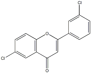 3',6-Dichloroflavone Struktur