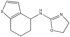 4,5,6,7-Tetrahydro-N-(2-oxazolin-2-yl)benzo[b]thiophen-4-amine Struktur