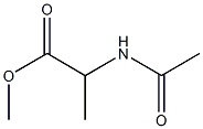 Methyl 2-(acetylamino)propionate Struktur