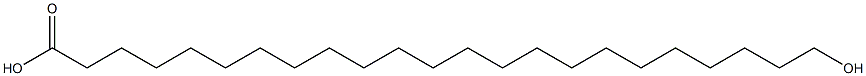 23-Hydroxytricosanoic acid Struktur