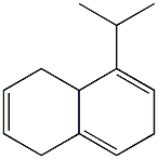 1,4,4a,7-Tetrahydro-5-isopropylnaphthalene Struktur